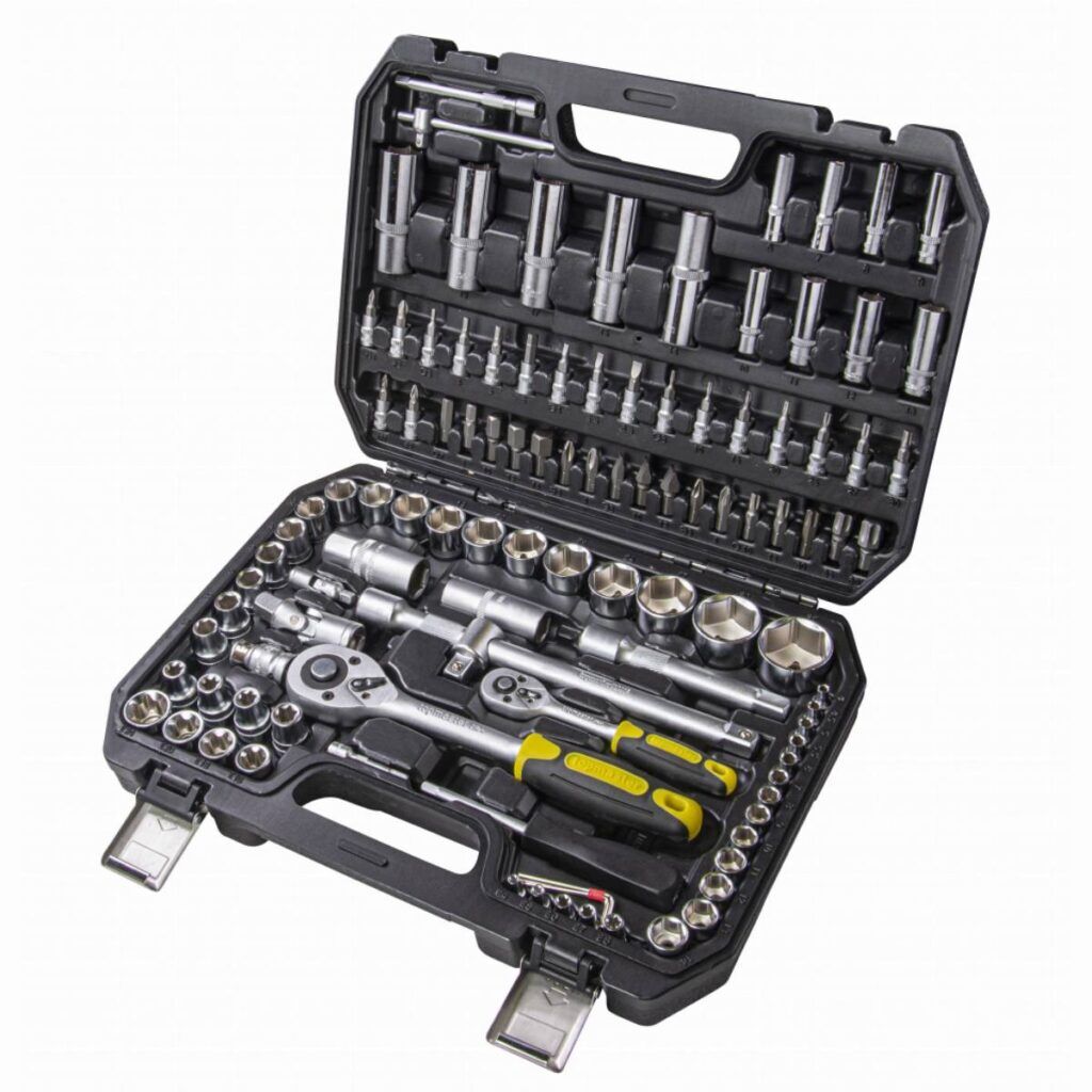 К-кт инструменти 108 части 1/4" & 1/2" CR-V TMP