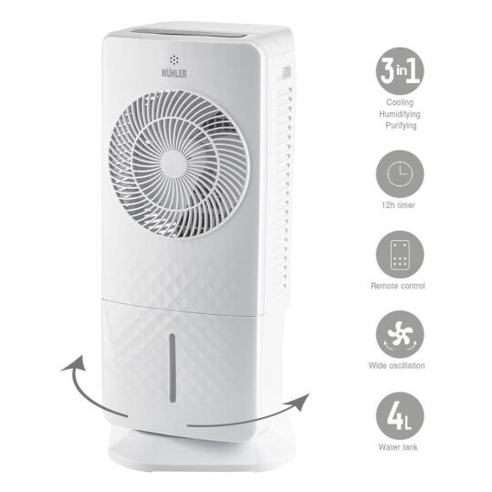 Мобилен охладител MUHLER MC-5050/MC-5055RC Мобилен охладител MUHLER MC-5050/MC-5055RC