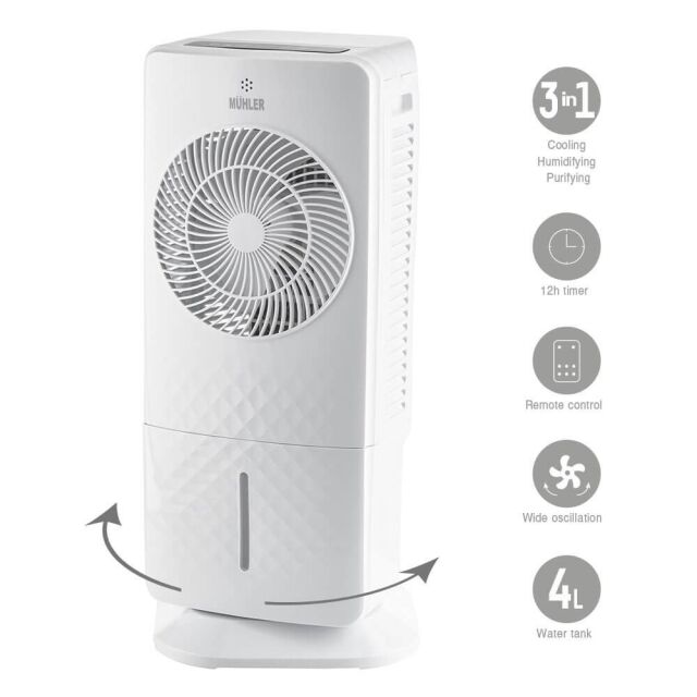 Мобилен охладител MUHLER MC-5050/MC-5055RC Мобилен охладител MUHLER MC-5050/MC-5055RC