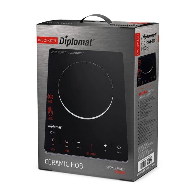 Котлон керамичен DIPLOMAT DPL CS-H2017T Котлон керамичен DIPLOMAT DPL CS-H2017T