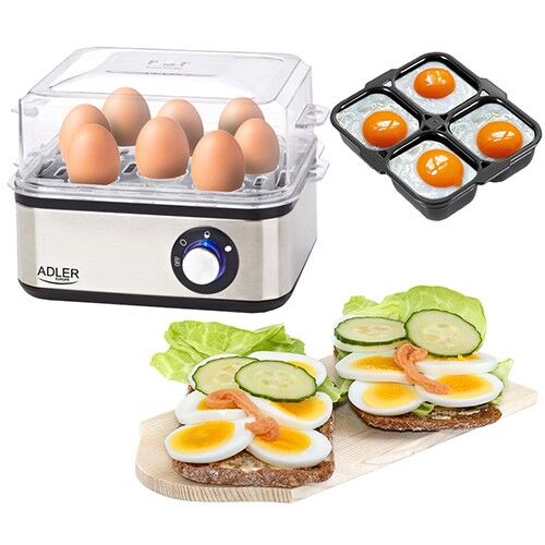 Яйцеварка за 8 яйца Adler AD 4486 Яйцеварка за 8 яйца Adler AD 4486