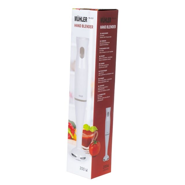 Пасатор MB-213 200W бял Muhler Пасатор MB-213 200W бял Muhler