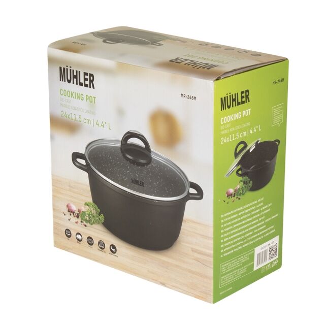 Тенджера Muhler Hanna MR-245M NEW Тенджера Muhler Hanna MR-245M NEW