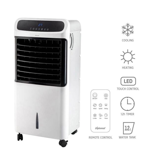 Мобилен Охладител и отоплител Diplomat DX-80CHRC 5в1 Мобилен Охладител и отоплител Diplomat DX-80CHRC 5в1