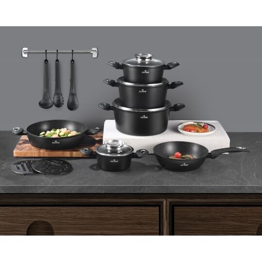 Готварски комплект от 15 части Zilner ZL-8570 Готварски комплект от 15 части Zilner ZL-8570