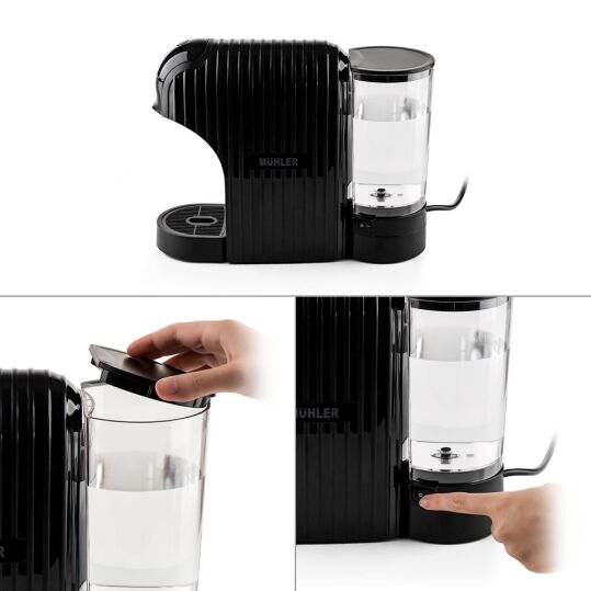 Еспресо машина 3в1 Muhler MCM-601 Еспресо машина 3в1 Muhler MCM-601