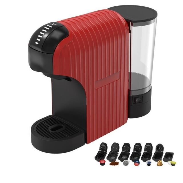 Еспресо машина за мляно кафе и капсули 7 в 1 Crown CCM-1530B Еспресо машина за мляно кафе и капсули 7 в 1 Crown CCM-1530B